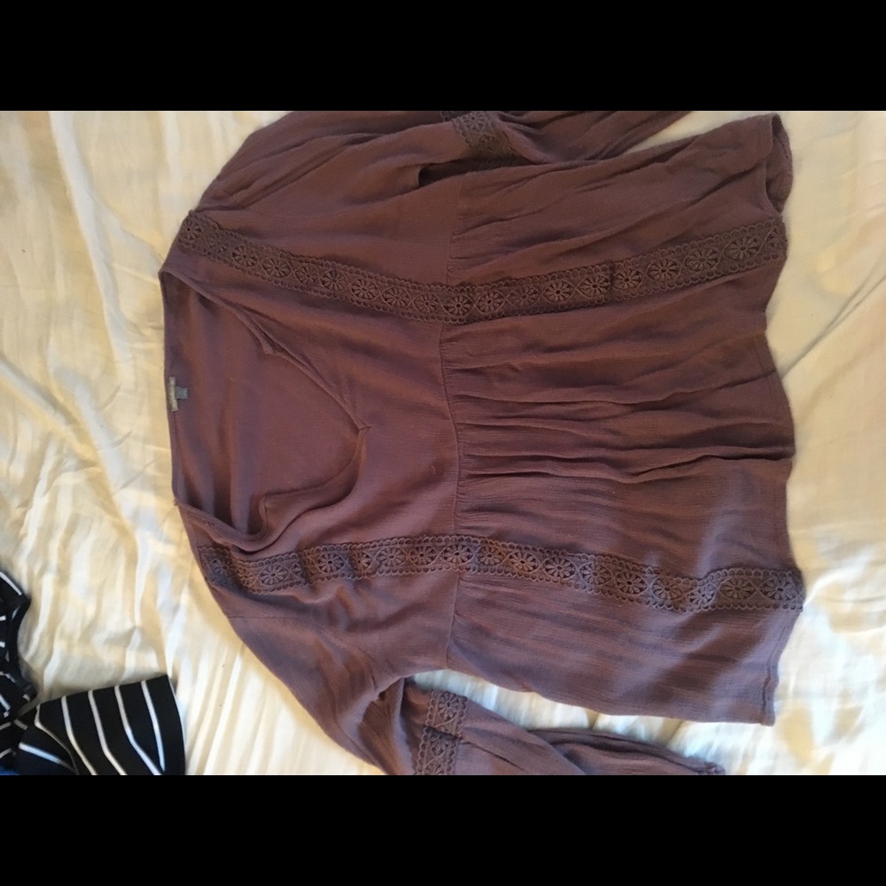 Purple blouse